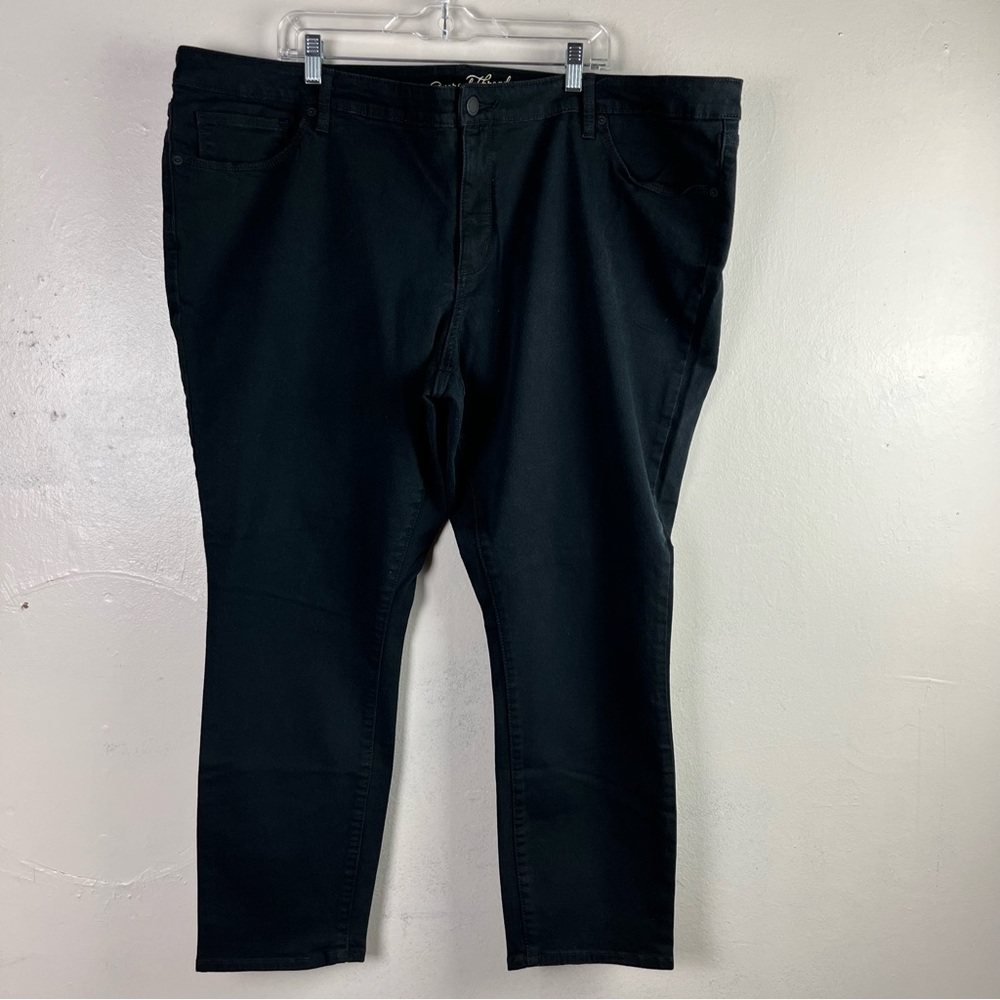 5 for $30 Universal thread women black skinny mid rise ankle black jeans 26 WR